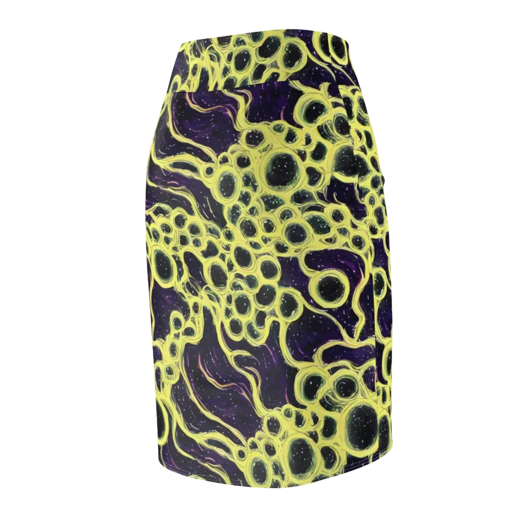 Solar Cells on Pencil Skirt — Back Side