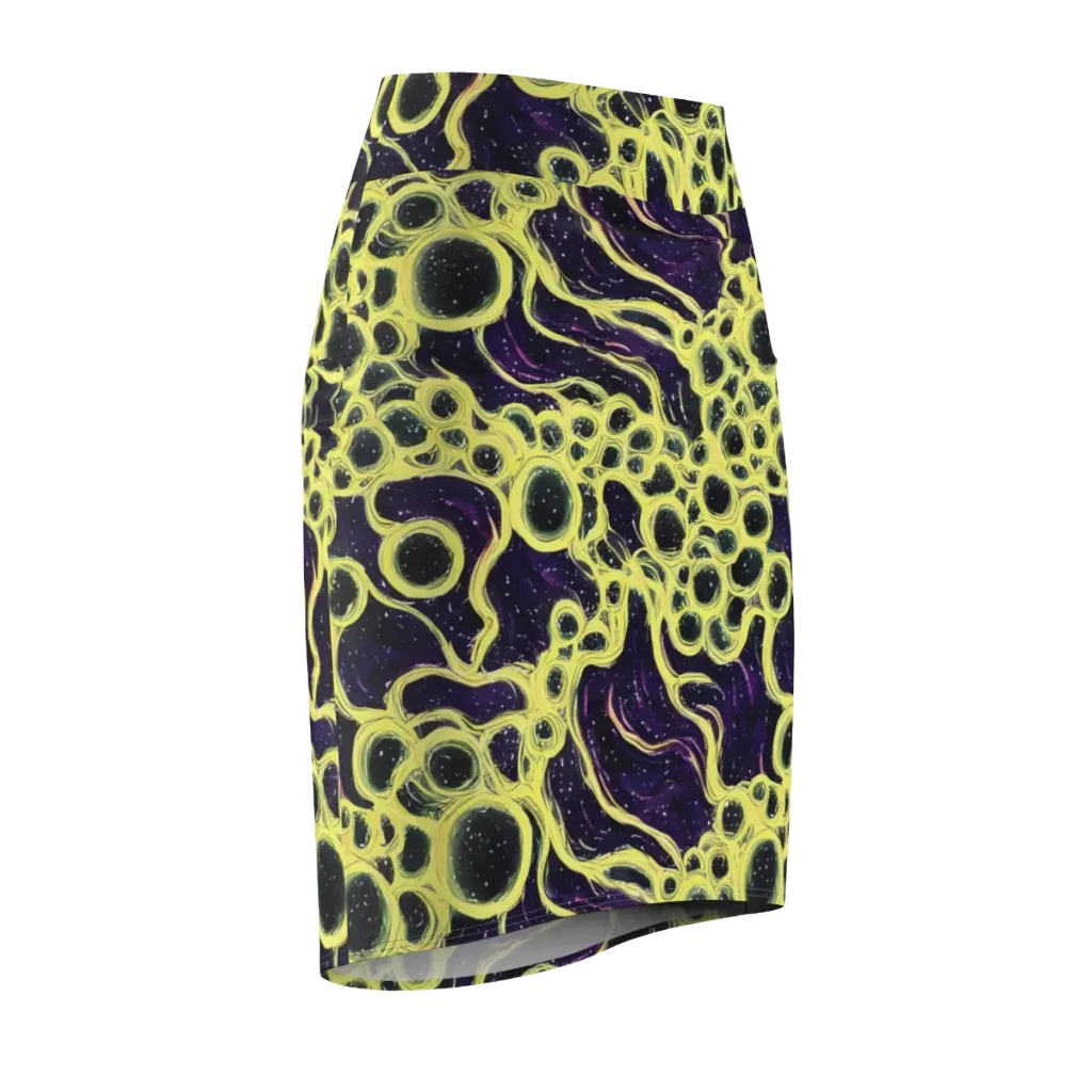 Solar Cells on Pencil Skirt — Front Side