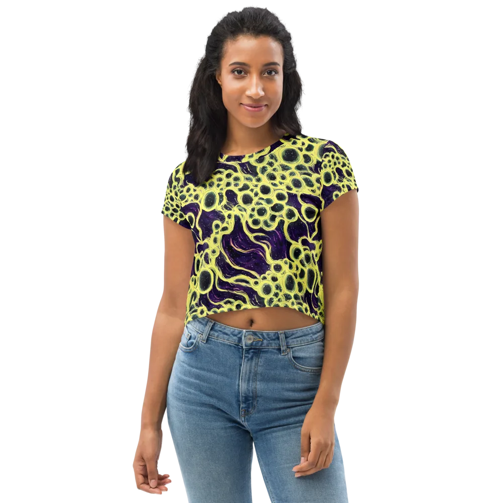 Solar Cells on Crop Tee — Front