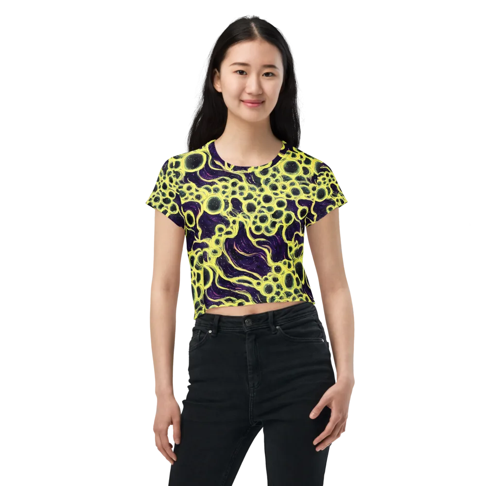 Solar Cells on Crop Tee — Front