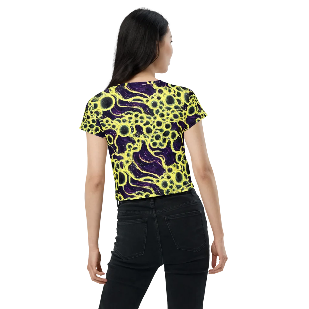 Solar Cells on Crop Tee — Back