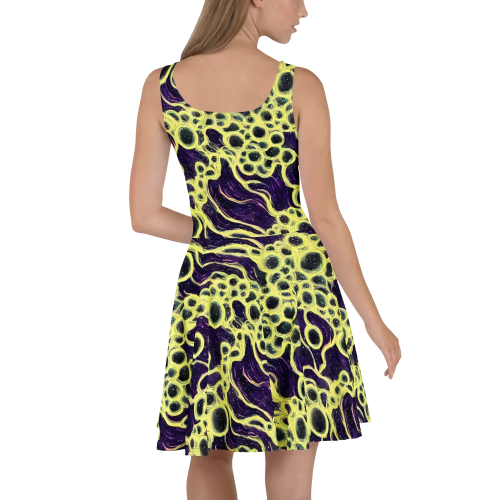 Solar Cells on Skater Dress — Back