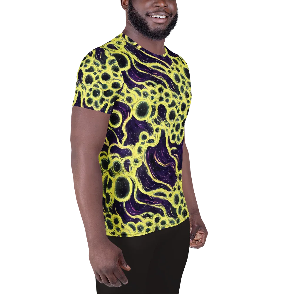 Solar Cells on Men's Athletic T-Shirt — Right