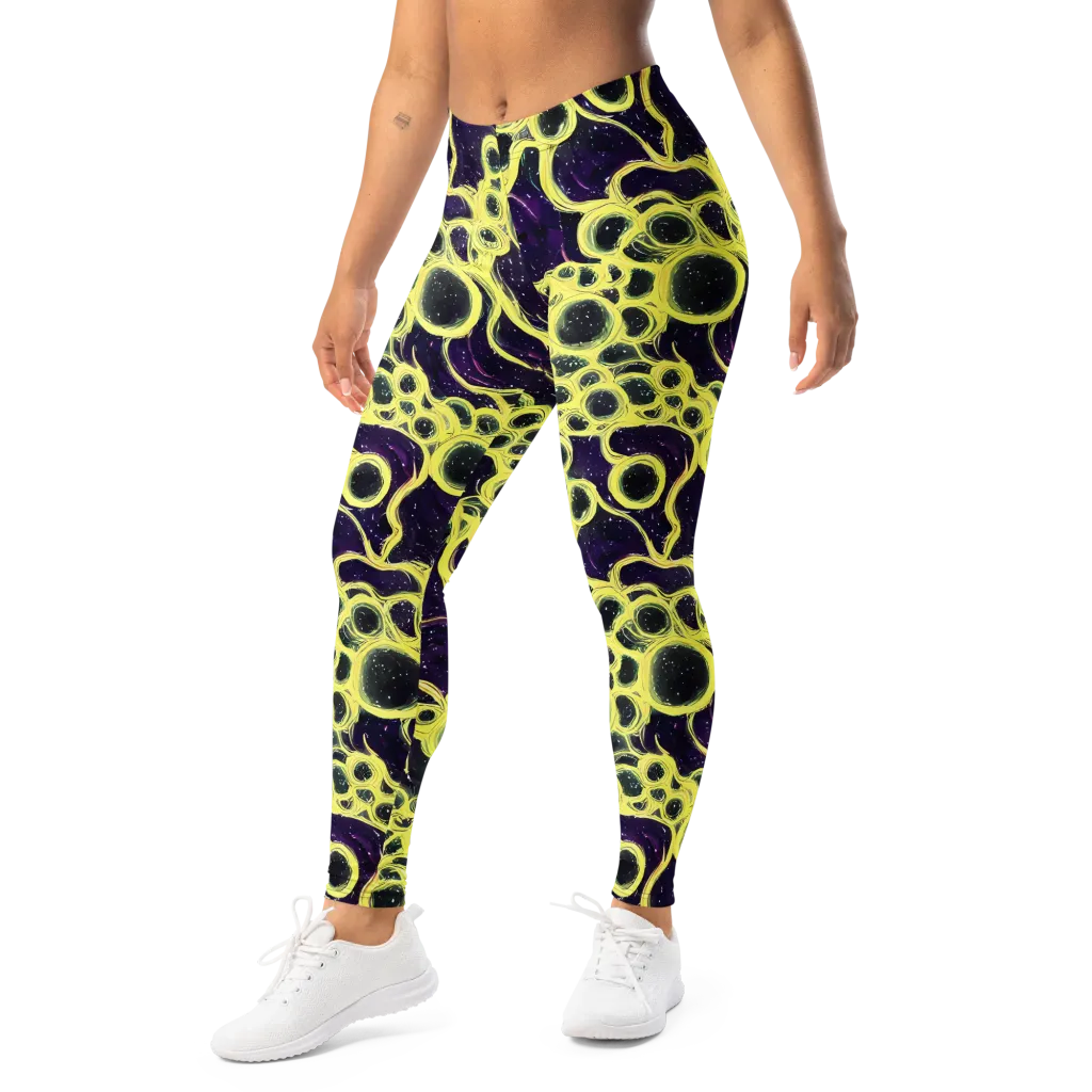 Solar Cells on Leggings — Left Front
