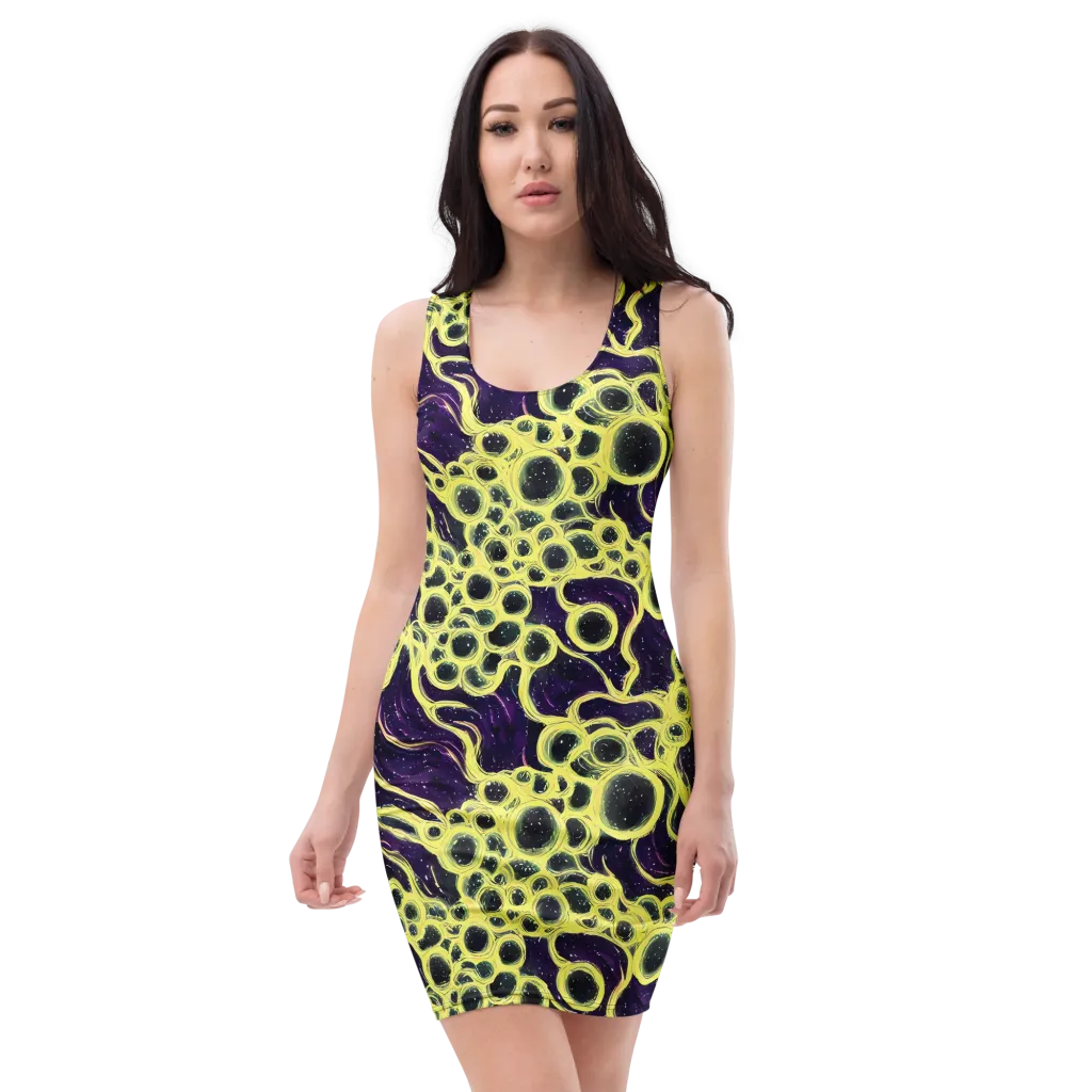 Solar Cells on Bodycon Dress — Front