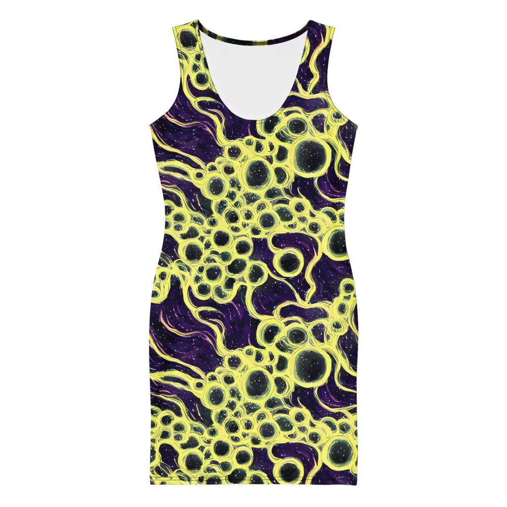 Solar Cells on Bodycon Dress — Front