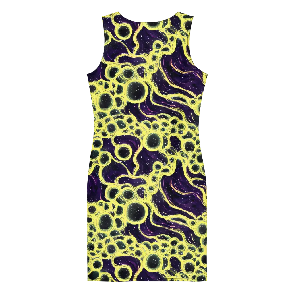 Solar Cells on Bodycon Dress — Back
