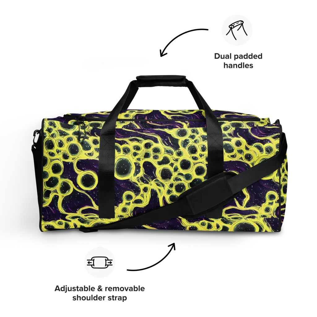 Solar Cells on Duffle Bag — Front