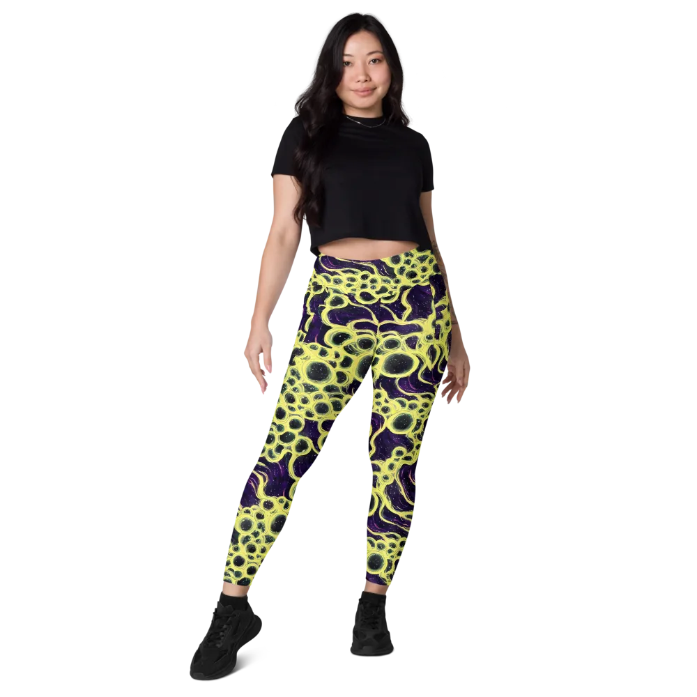 Solar Cells on Leggings with Pockets — Front