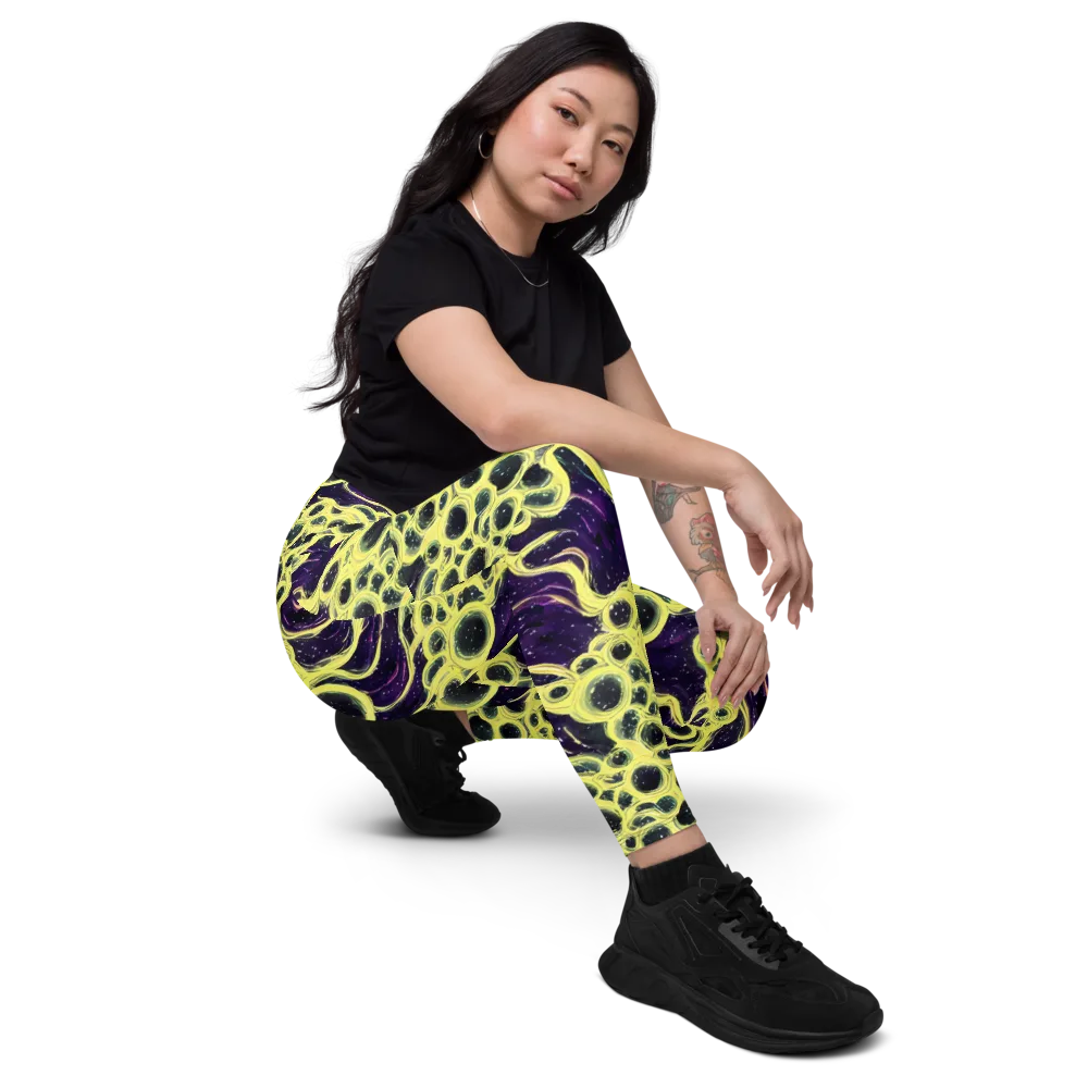 Solar Cells on Leggings with Pockets — Right Front
