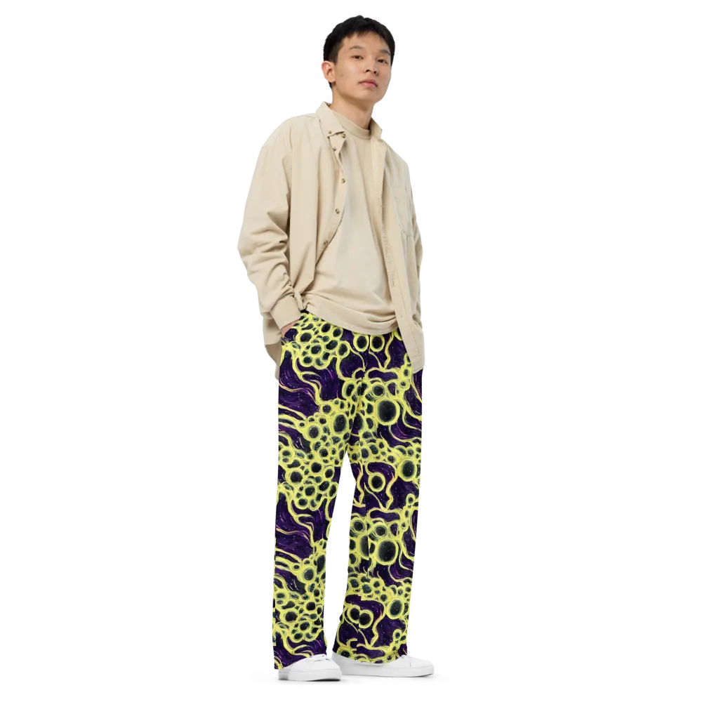Solar Cells on Wide-Leg Pants — Right Front