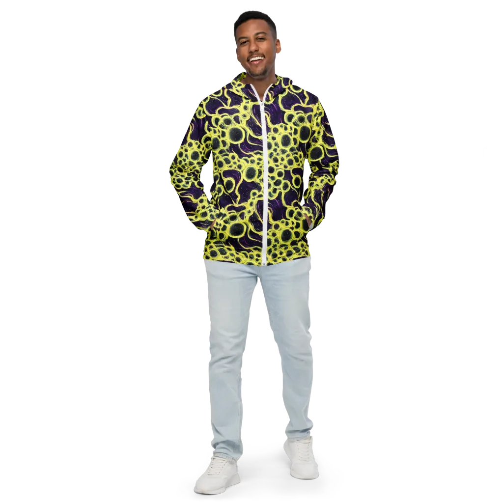 Solar Cells on Men's Windbreaker — Front