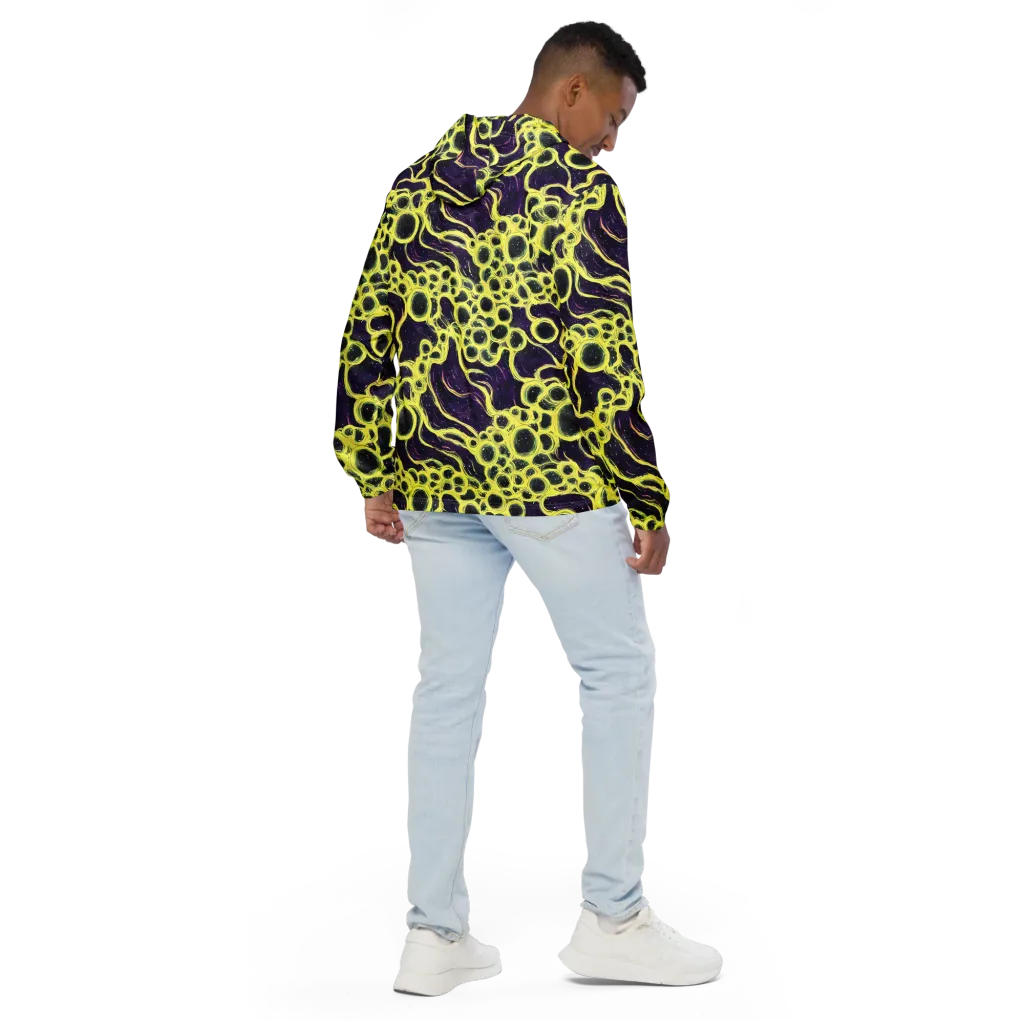 Solar Cells on Men's Windbreaker — Back
