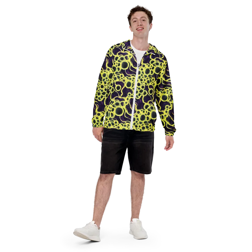 Solar Cells on Men's Windbreaker — Front