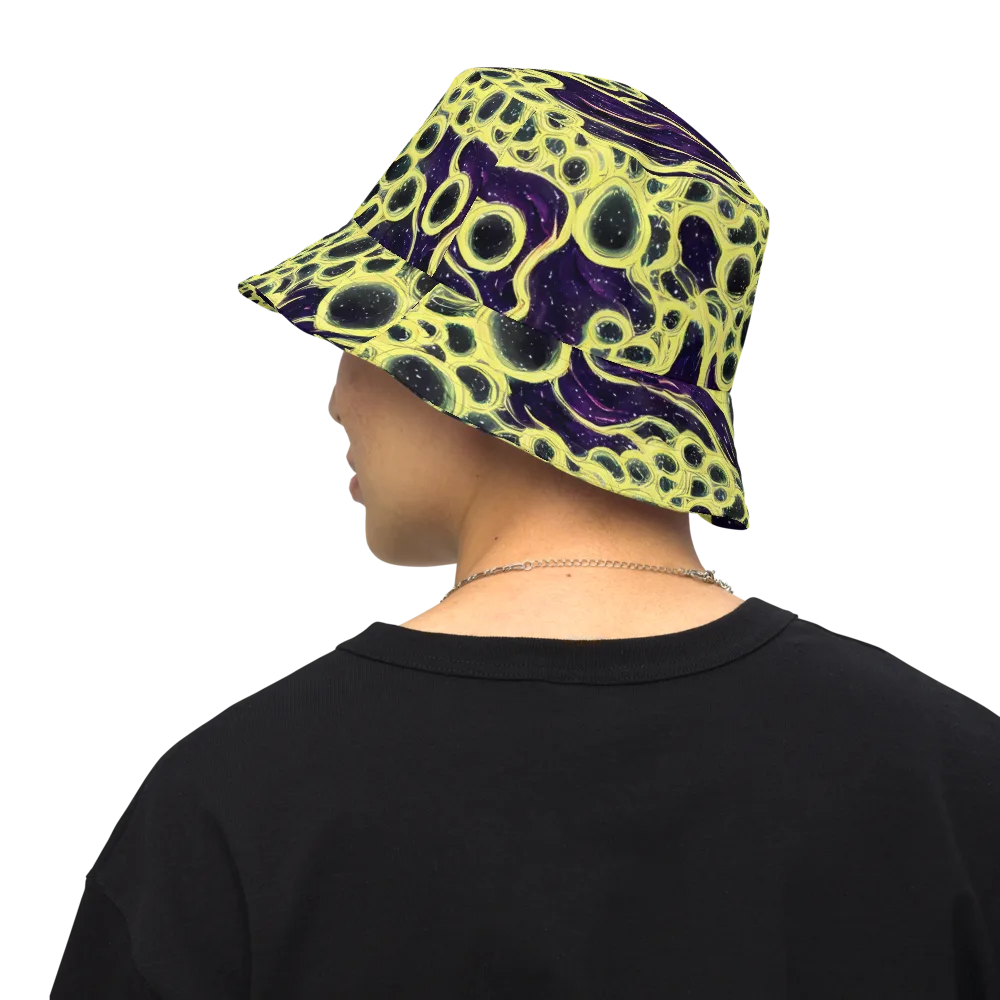 Solar Cells on Reversible Bucket Hat — Back Inside