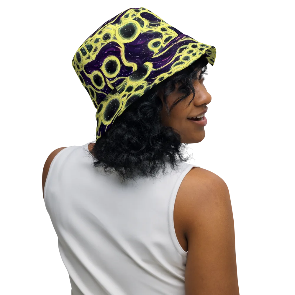 Solar Cells on Reversible Bucket Hat — Right Outside