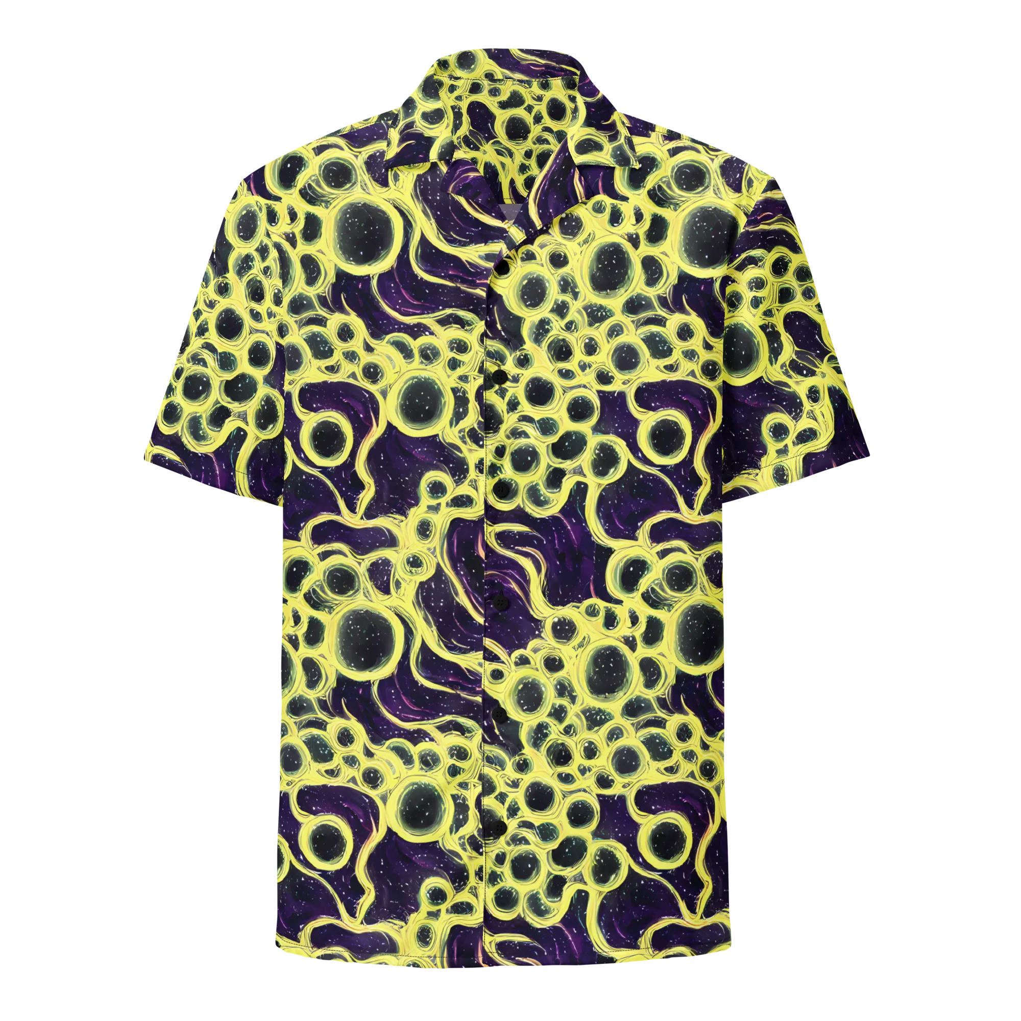 Solar Cells on Button Shirt — Front