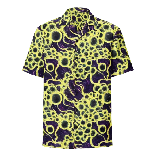 Solar Cells on a Button Shirt