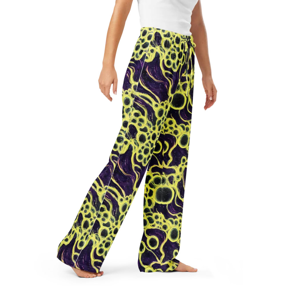 Solar Cells on Women's Pajama Pants — Right Front