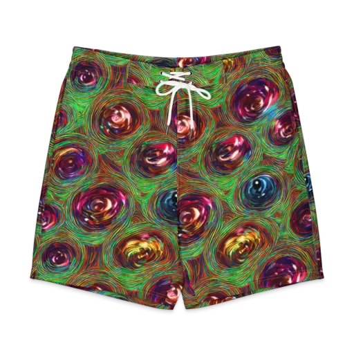 Kaleido Bloom on a Men's Board Shorts