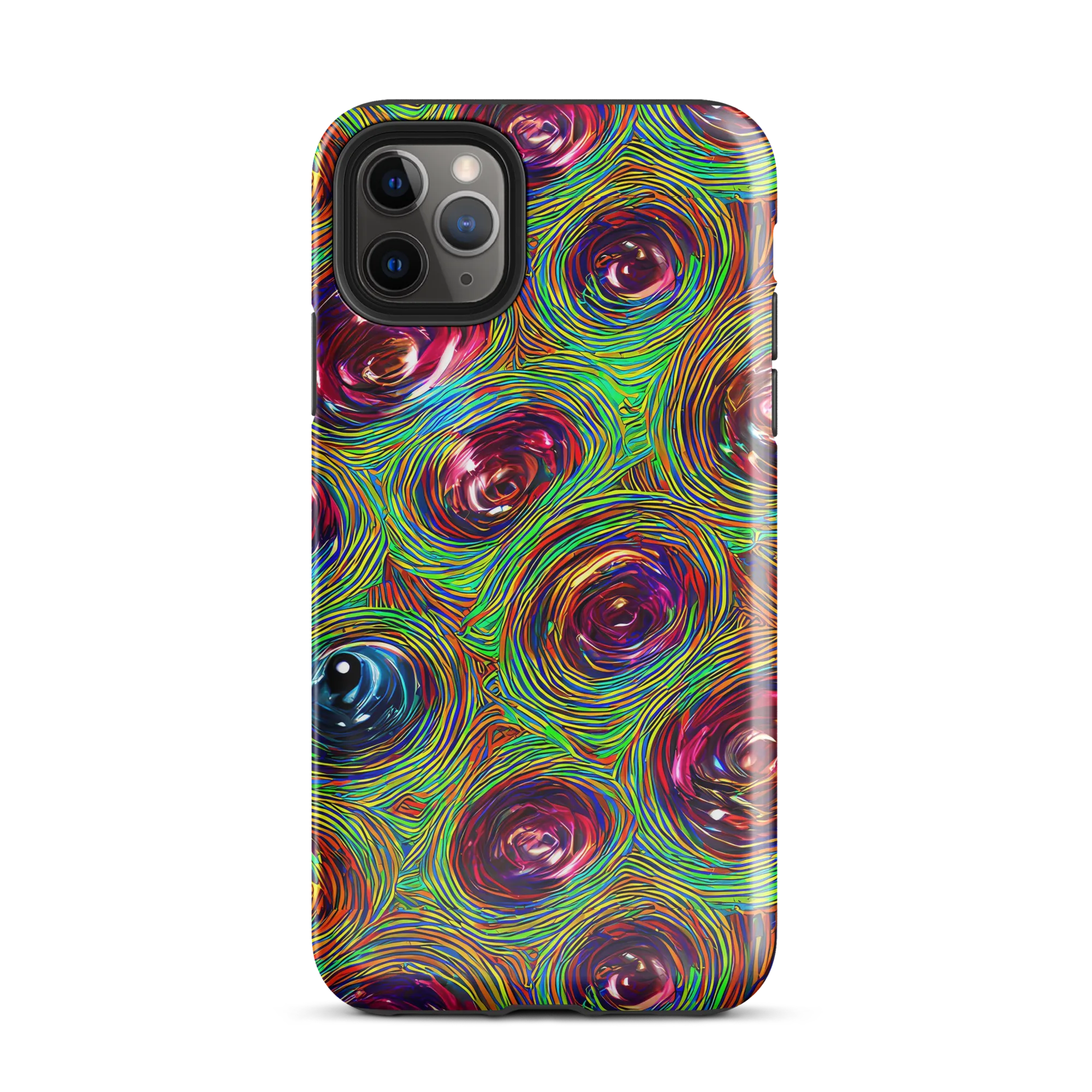 Kaleido Bloom on Tough Case for iPhone® — Front