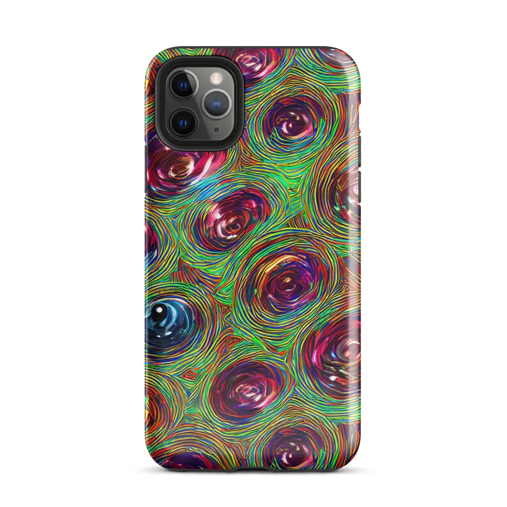 Kaleido Bloom on Tough Case for iPhone® — Front