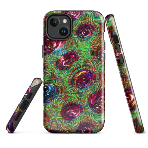 Kaleido Bloom on a MagSafe Tough Case for iPhone®