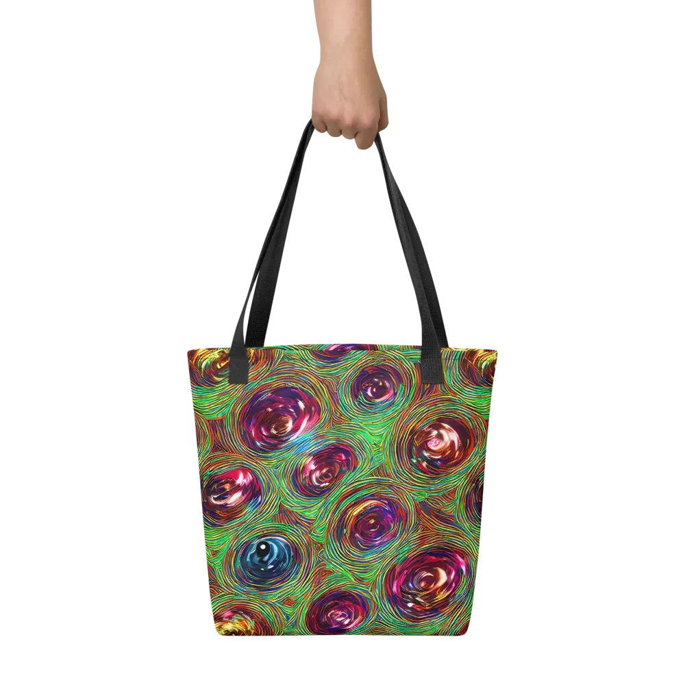 Kaleido Bloom on Tote Bag — Front