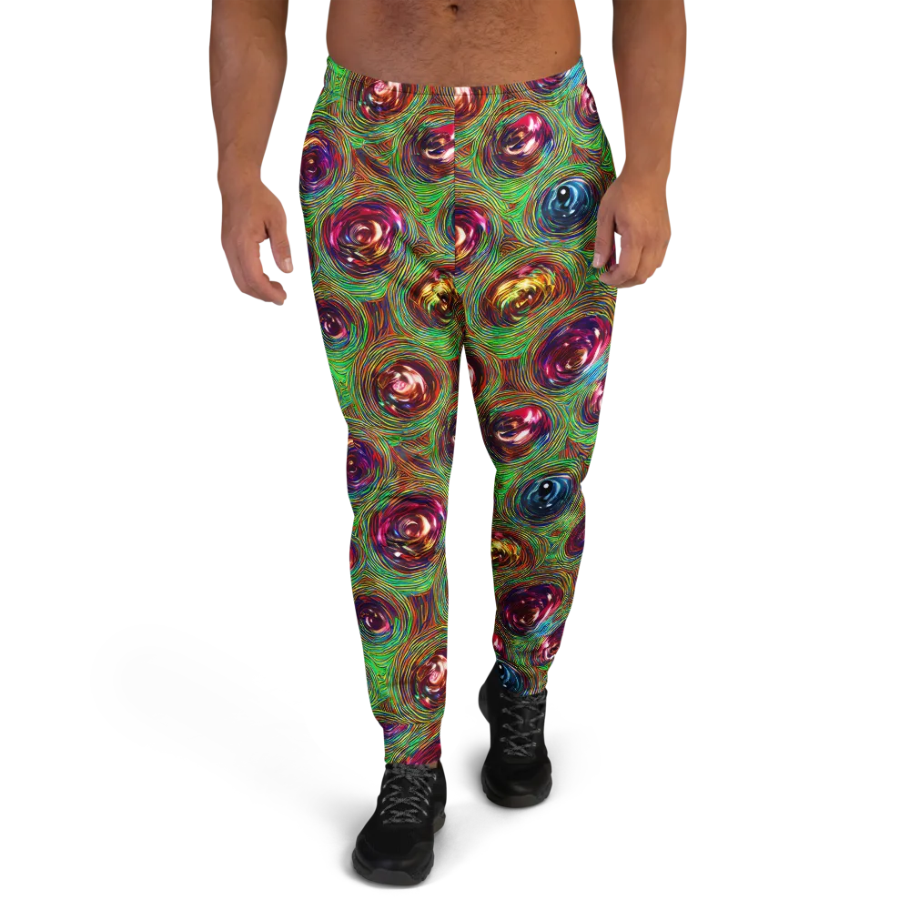 Kaleido Bloom on Men's Joggers — Front