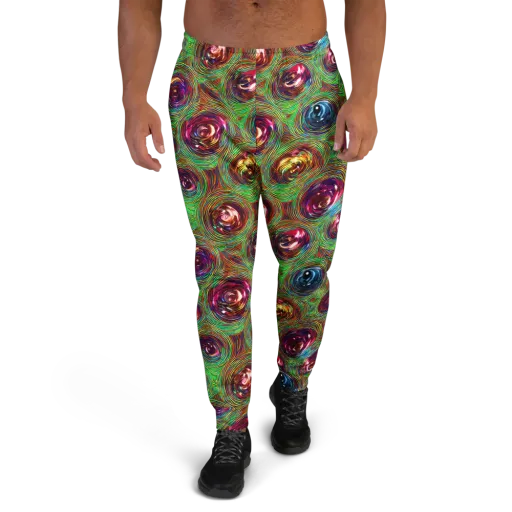 Kaleido Bloom on a Men's Joggers