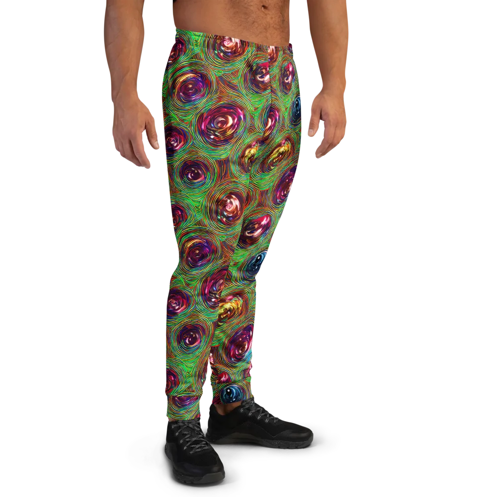 Kaleido Bloom on Men's Joggers — Right