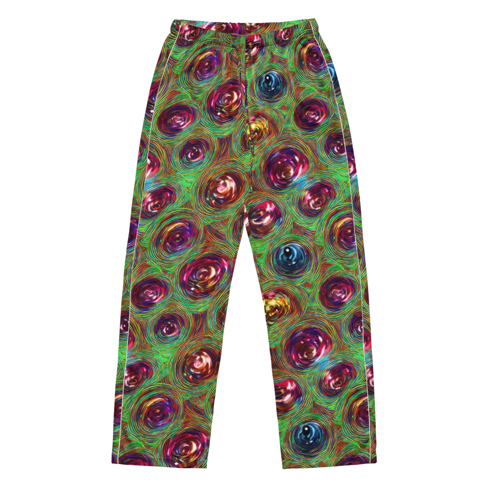 Kaleido Bloom on Women's Pajama Pants — Front