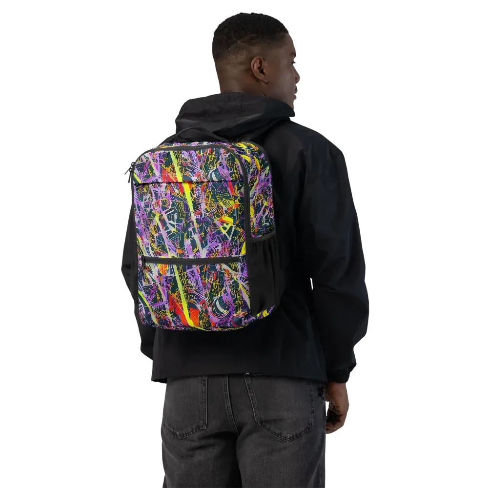 Sonic Shards on Utility Backpack — Back