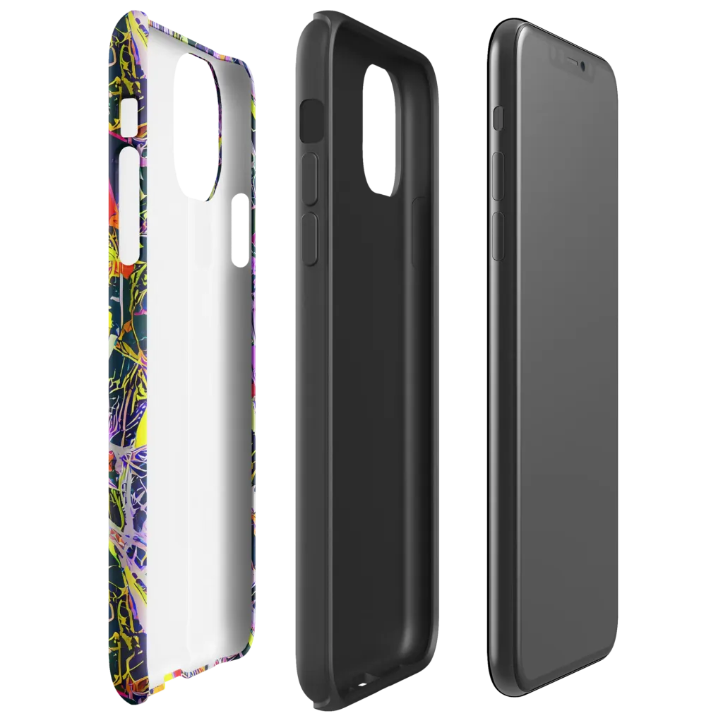 Sonic Shards on Tough Case for iPhone® — Right