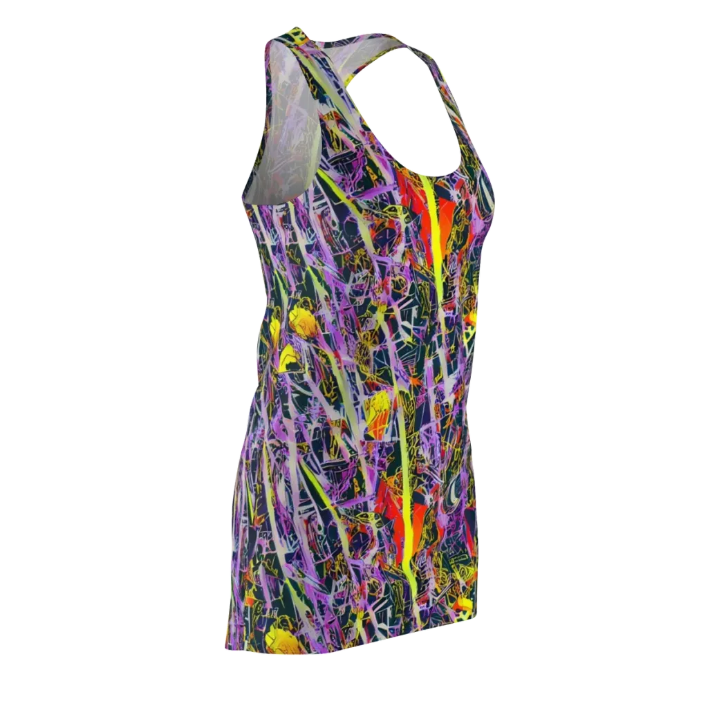 Sonic Shards on Racerback Dress — Front Side