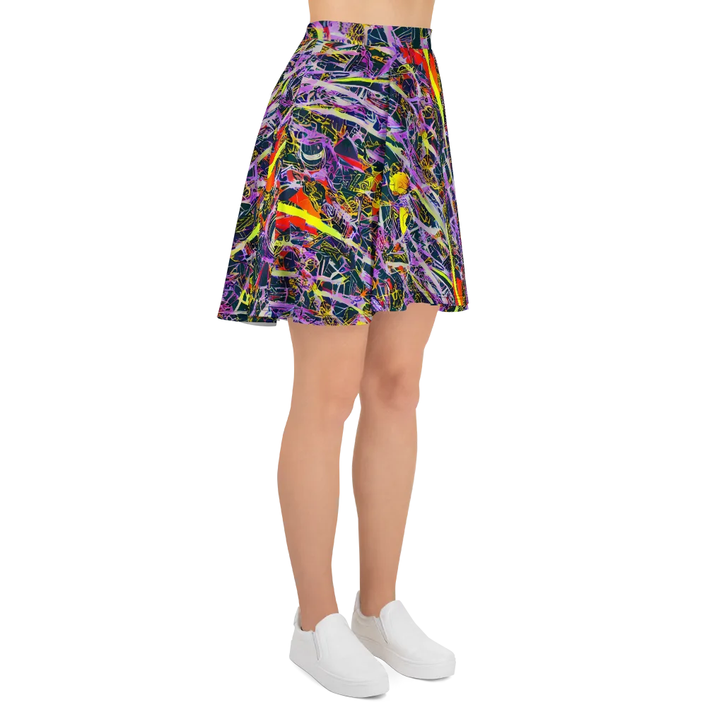 Sonic Shards on Skater Skirt — Right