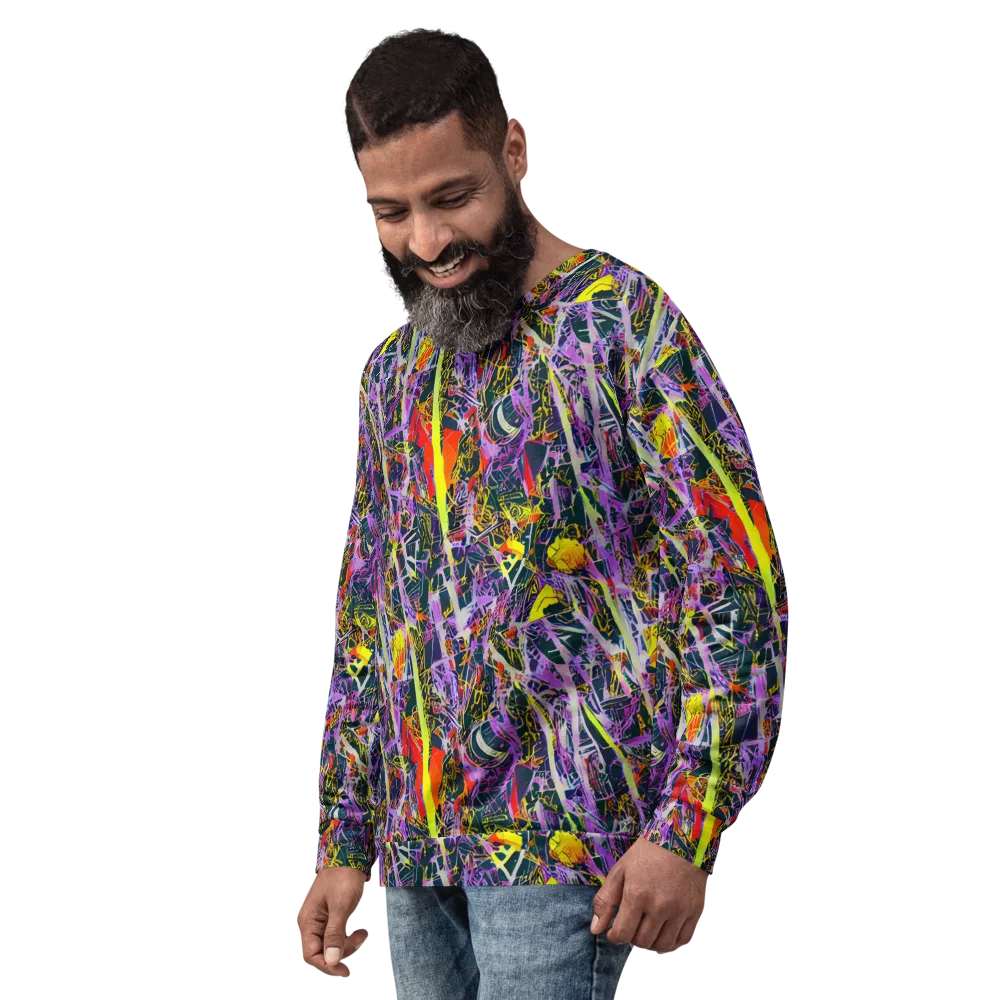 Sonic Shards on Sweatshirt — Left Front