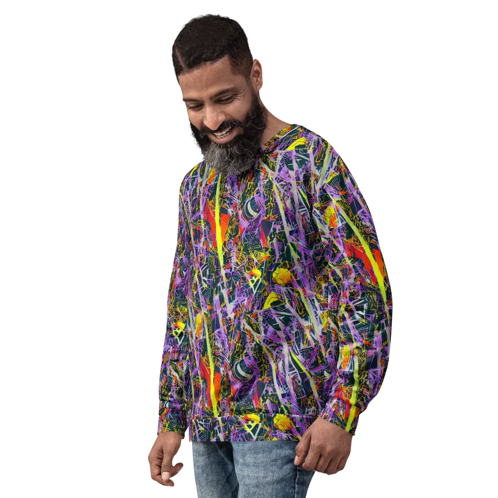 Sonic Shards on Sweatshirt — Left Front
