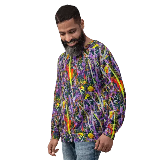 Sonic Shards on a Sweatshirt