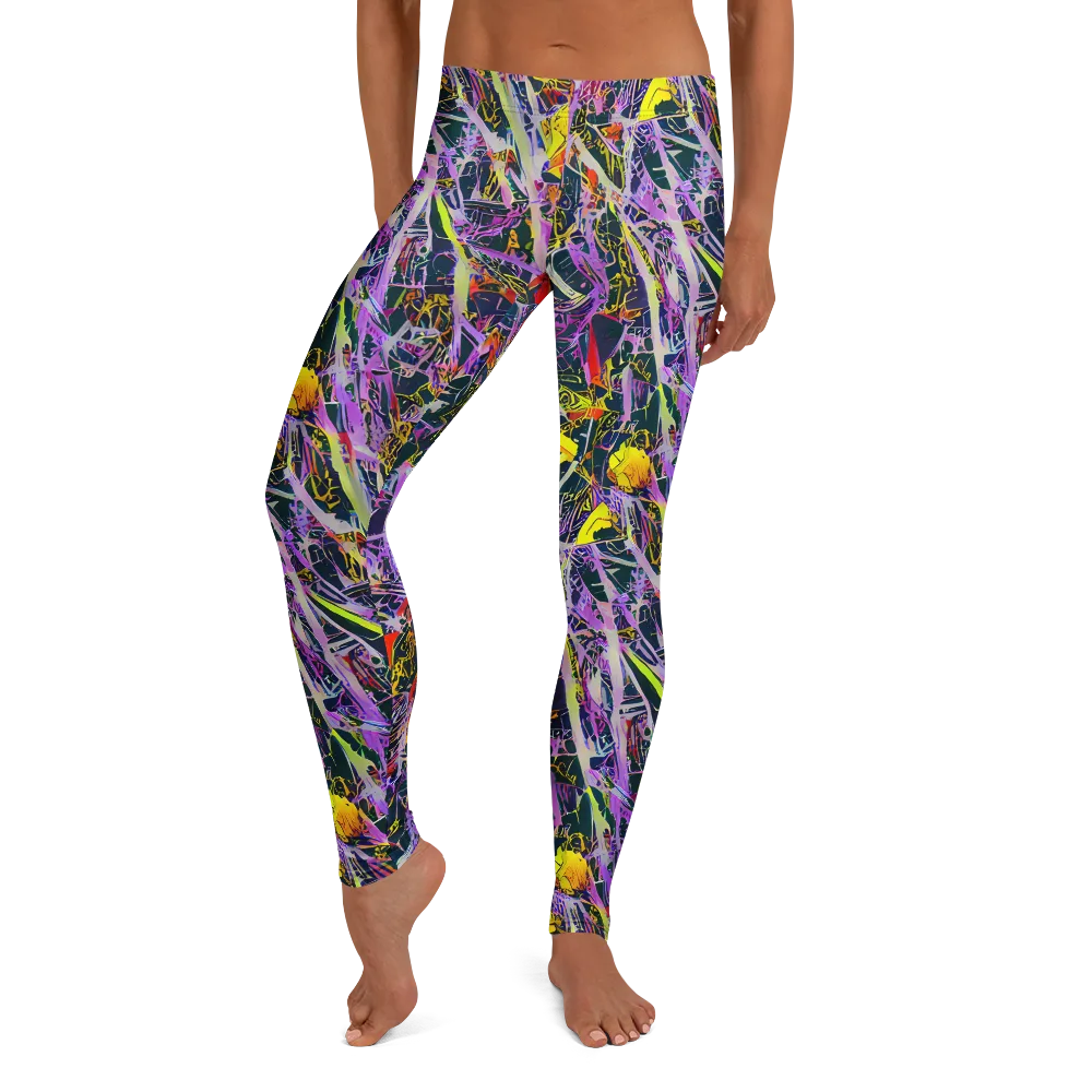 Sonic Shards on Leggings — Front