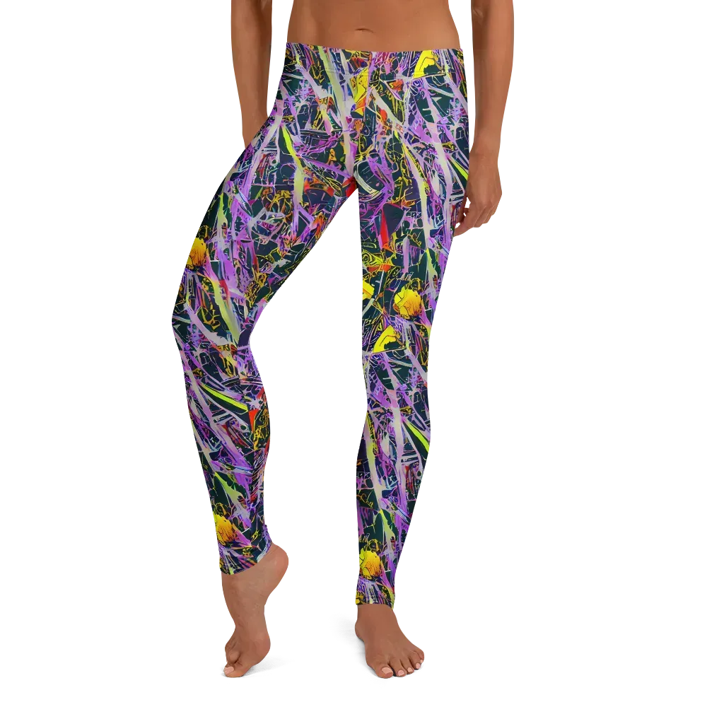 Sonic Shards on Leggings — Front