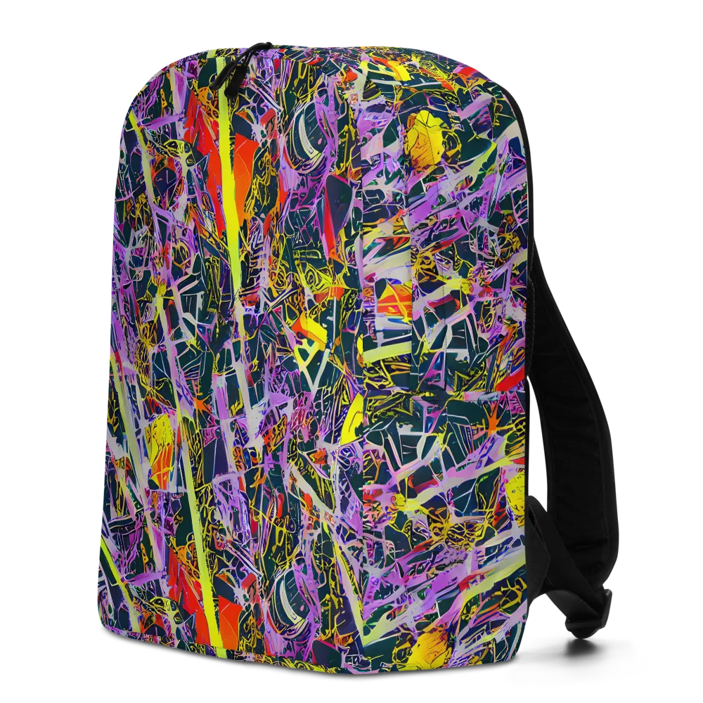 Sonic Shards on Minimalist Backpack — Left