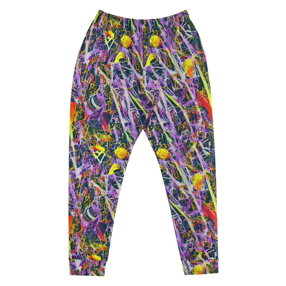 Sonic Shards on Men's Joggers — Front