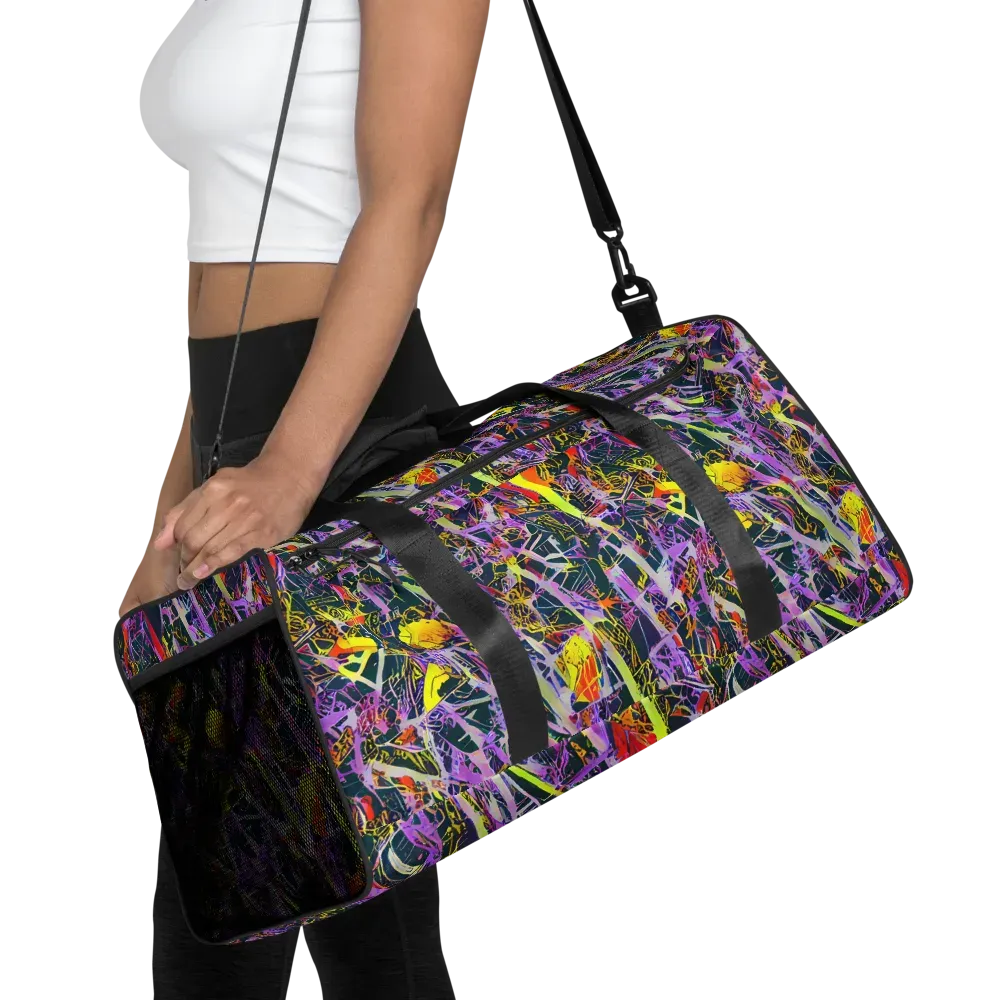 Sonic Shards on Duffle Bag — Front
