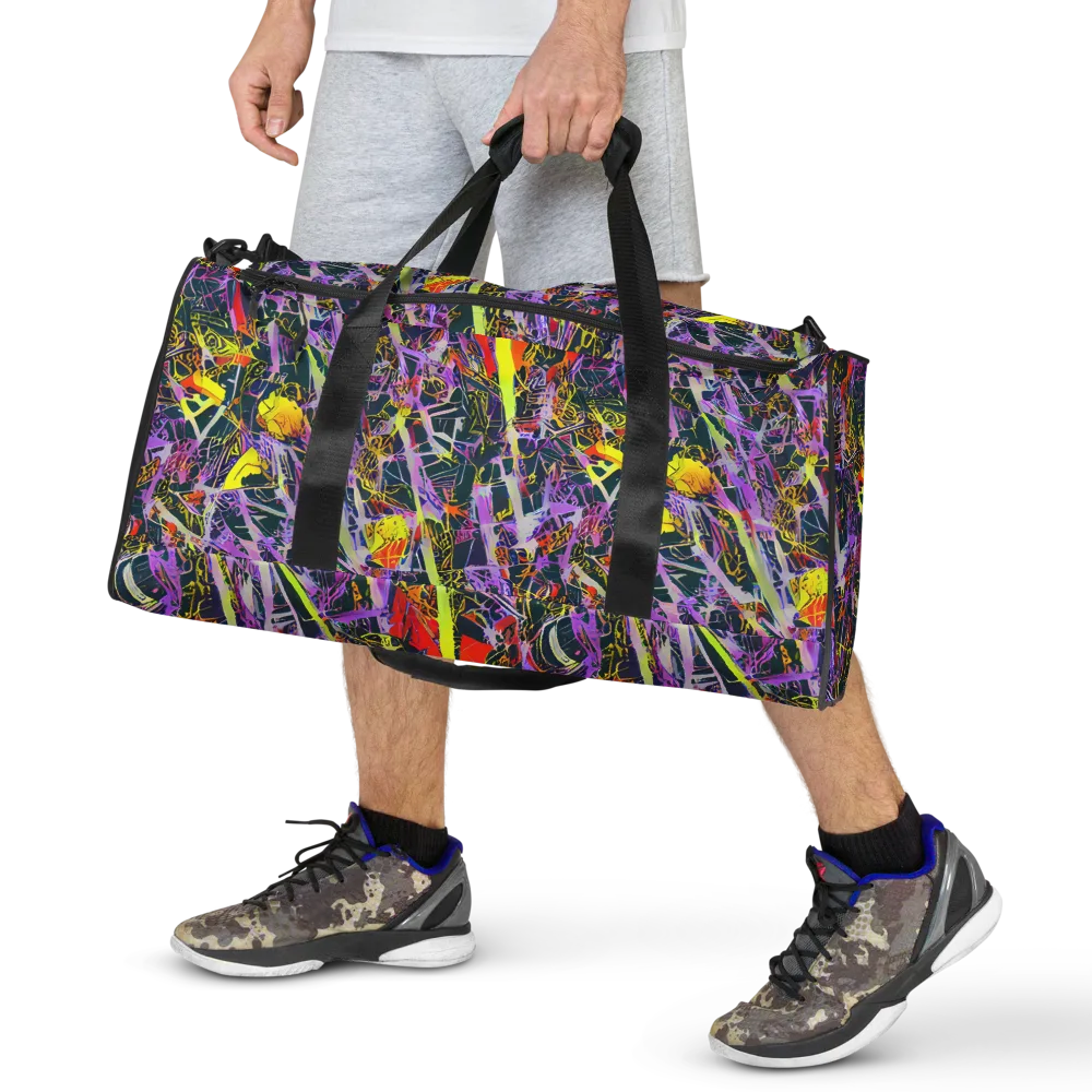 Sonic Shards on Duffle Bag — Front