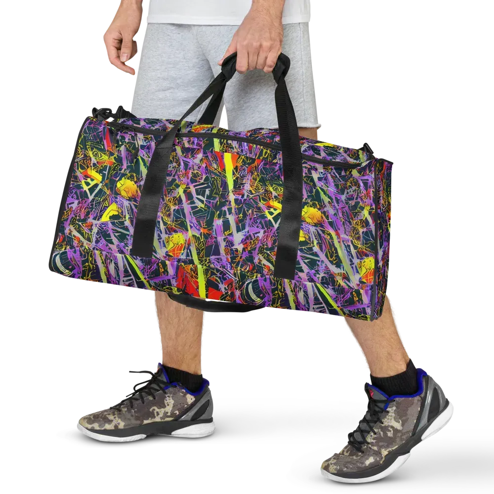Sonic Shards on Duffle Bag — Front