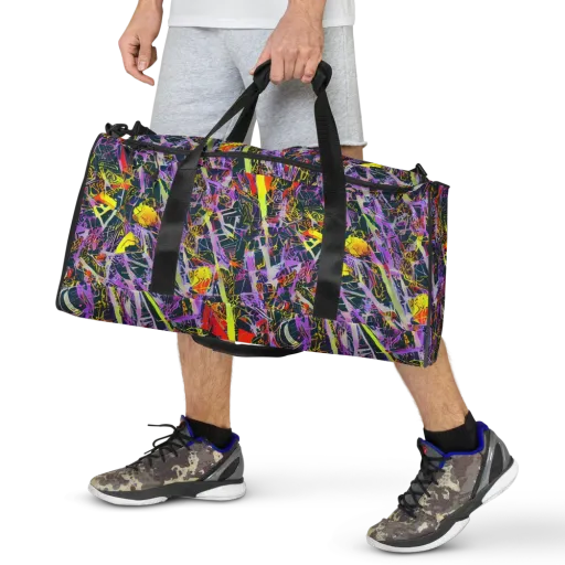 Sonic Shards on a Duffle Bag