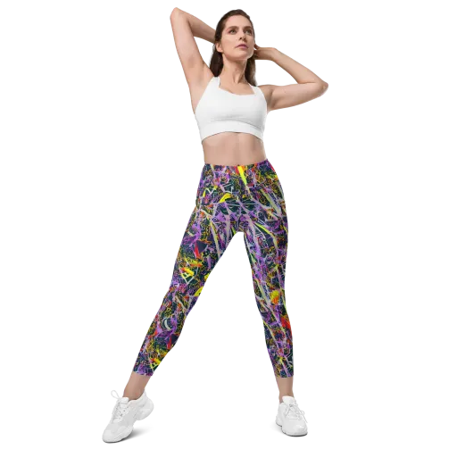 Sonic Shards on a Leggings with Pockets