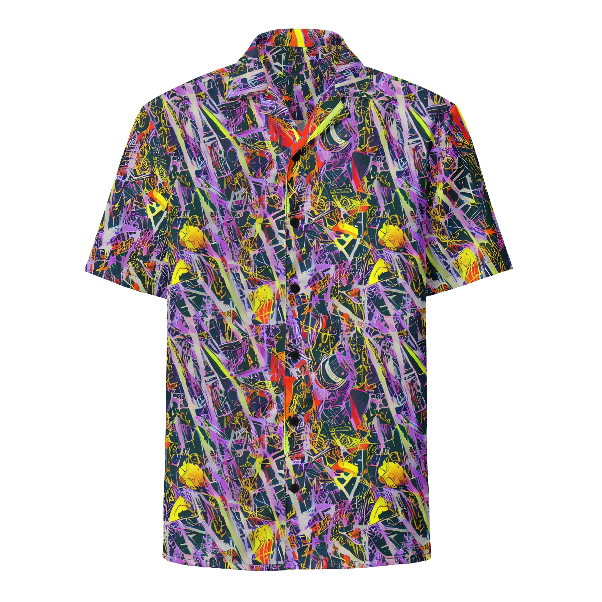 Sonic Shards on Button Shirt — Front