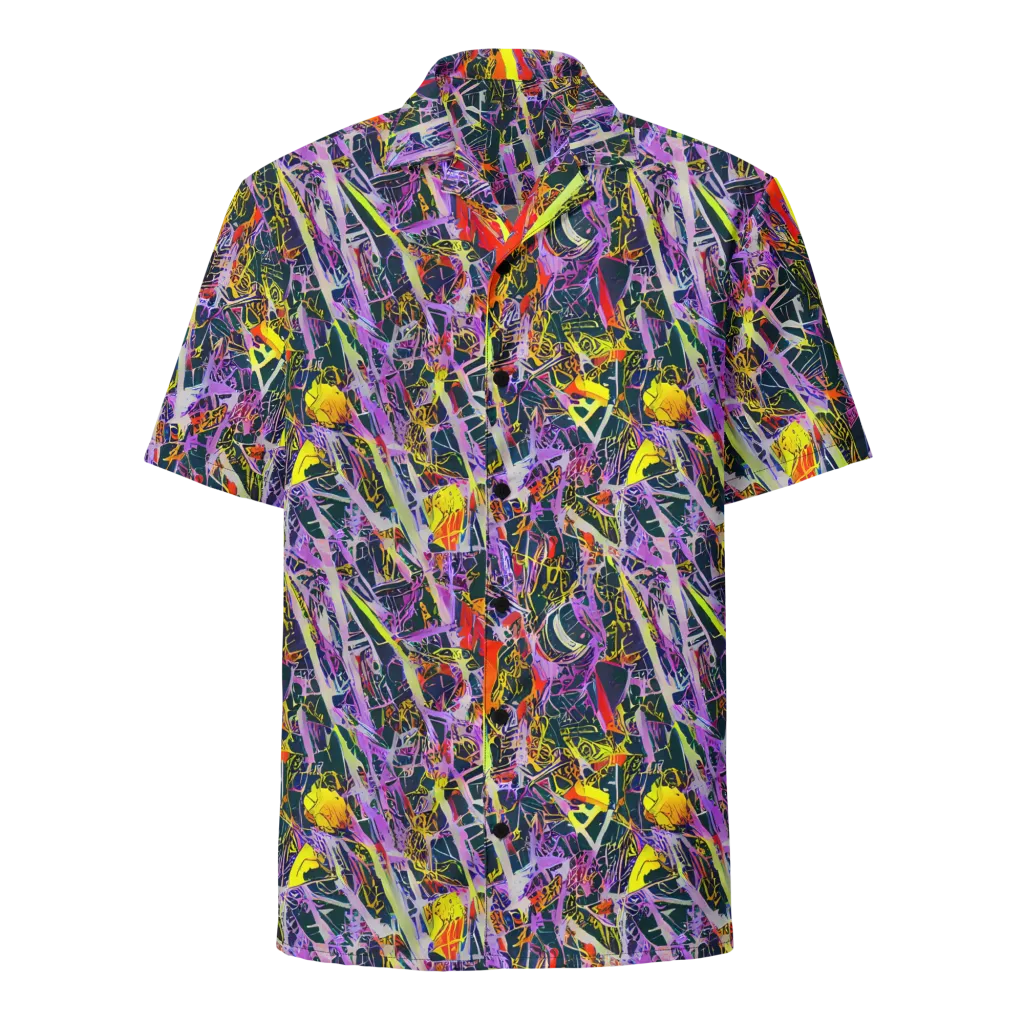 Sonic Shards on Button Shirt — Front